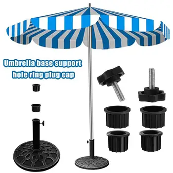 1 Комплект Запасных частей для подставки для зонта Высокая стабильность Защита от коррозии Широкая Совместимость Аксессуаров для крышки с отверстием для зонта