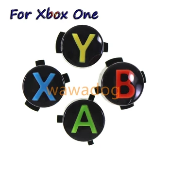 1 комплект Комплект кнопок ABXY для беспроводного контроллера Microsoft XBOX ONE для Xboxone Комплект аксессуаров для кнопок геймпада Часть для ремонта