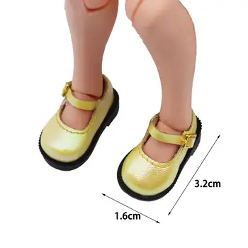 1 Пара кукольной Игрушечной обуви, Креативная игрушка-ролевик, Имитация кукольных аксессуаров BDJ, кукольная обувь, Игрушечная обувь