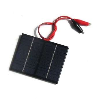 1 Шт. Солнечная панель 12V Micro Mini Панель солнечных элементов малой мощности для DIY Солнечного света Солнечная батарея Солнечная панель для домашнего освещения Новый
