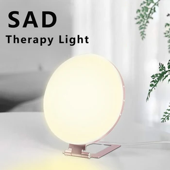 10000 Люкс Светодиодная лампа SAD Therapy 3000K 6500K с таймингом 3 режима 5V Имитация естественного дневного света Лечение Сезонного Аффективного расстройства