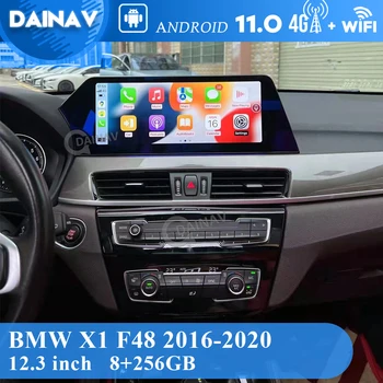 12,3-Дюймовый Экран Blade Для BMW X1 X2 F48 F39 2014-2020 NBT EVO Android 11 Автомобильный Радиоприемник GPS Navi Мультимедийный Плеер Головное Устройство Carplay