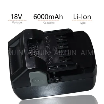 18 В 6000 мАч Литий-Ионный Аккумулятор Для HITACHI BSL1820 BSL1840 BSL1850 BSL1860B BSL1830B