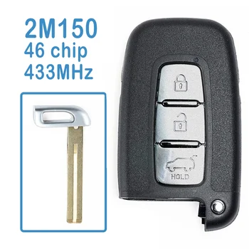 2 Шт./лот 2M150 Auto Smart Remote 433 МГц ID46 Чип 2 + 1 Кнопки Заменяют Ключи От Автомобиля Для KIA K2 K5 Sportage