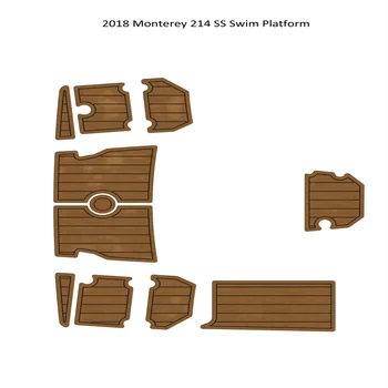 2018 Monterey 214 SS Swim Platfrom Step Pad Лодка из пены EVA, Пол палубы из искусственного Тика