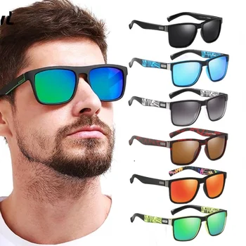 2023 Модные Квадратные Винтажные Поляризованные Солнцезащитные очки Для мужчин И женщин, Ретро-вождение, Рыбалка, Роскошные Брендовые Дизайнерские Солнцезащитные очки UV400