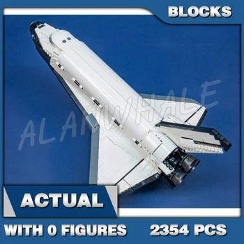 2354шт Творческий Эксперт Космический Челнок Дискавери Телескоп Хаббл STS-31 Миссия 63001 Строительные Блоки Игрушки Совместимы С Моделью