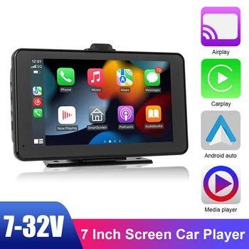 24V 12V Автомобильный Andriod Carplay Плеер Камера Заднего Вида Авто Радио Аудио 7-Дюймовый Экран 1024x600P Bluetooth WIFI Аксессуары Для Интерьера