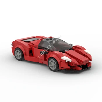 297ШТ MOC Speed Champions Ferrari Enzo V2 Модель спортивного автомобиля Строительные блоки Технологические Кирпичи Творческая сборка Детские игрушки Подарки