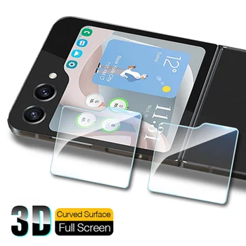 2шт Внешний Экран Защитная Стеклянная Пленка Для Samsung Galaxy Z Flip5 5G Протектор Задней Крышки Samsun Galax ZFlip 5 Flip 5 ZFlip5