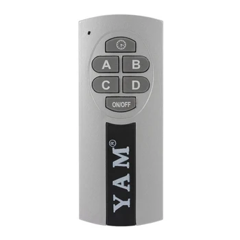 3-Кратный цифровой беспроводной настенный выключатель Yam с разветвителем + 4-портовая лампа дистанционного управления