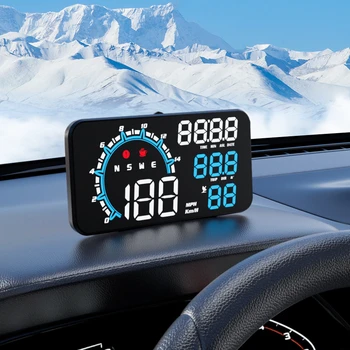 5,5-дюймовый автомобильный HUD-дисплей общего назначения G11, GPS-сигнализация превышения скорости, автомобильный дисплей скорости движения, USB-источник питания, автомобильная электроника
