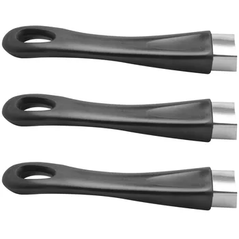 5-Кратная черная сменная бакелитовая ручка для посуды для приготовления в кастрюле
