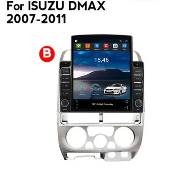 5GLTE + WIFI Android 12 Для Isuzu D-Max DMAX 2007-2011 Tesla Тип Автомобильный Радиоприемник Мультимедийный Видеоплеер Навигация GPS RDS без dvd
