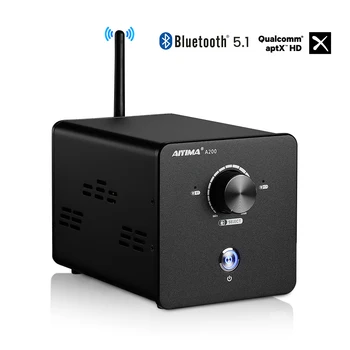 AIYIMA A200 Bluetooth 5.1TPA3255 Стереоусилитель Цифровой Усилитель Мощности 200Wx2 QCC3034 APTX USB Для Системы Домашнего Кинотеатра