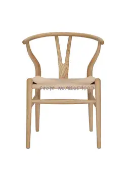 Big impulse of Y chair продвигает скандинавский стиль, новый китайский стул для отдыха, подлокотник, обеденный стул из массива дерева, кабинет, переговоры