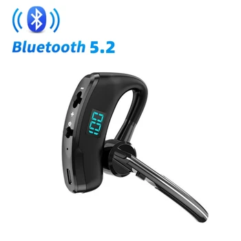 Bluetooth 5.2 Одиночные наушники Громкая связь в режиме длительного ожидания беспроводные наушники для деловых звонков стереогарнитура для занятий спортом с микрофоном