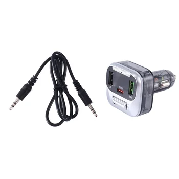 E75 Автомобильный Bluetooth FM передатчик USB автомобильное зарядное устройство Автомобильные принадлежности черный