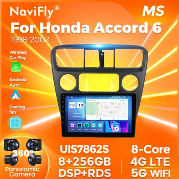 FYT M800S Android 12 Автомобильный Радио-Видеоплеер Для Honda Odyssey 2015-2019 Naviagation Мультимедийный Вентилятор Охлаждения BT Wireless Carplay