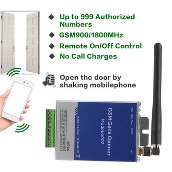 G102 Беспроводной пульт дистанционного управления доступом к двери для умного дома GSM Открывалка для ворот Пульт дистанционного управления мобильным телефоном Контроллер Wi-Fi Пульт дистанционного управления