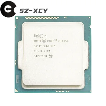 Intel Core i3-4350 i3 4350 3,6 ГГц двухъядерный четырехпоточный процессор 4M 54W LGA 1150
