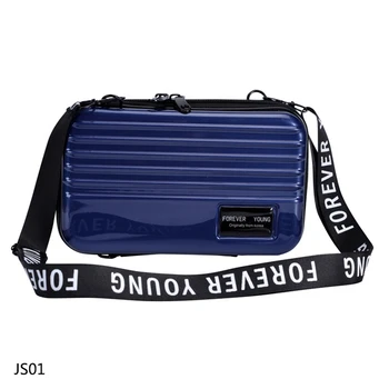 JS01 7-дюймовый мини-чемодан на колесиках, прочный футляр для тележки, сумки на колесиках для деловых поездок, Дорожный багаж, Немой, Ударопрочный, Универсальный