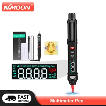 KKMOOM KKM100-RU Интеллектуальная ручка-мультиметр Цифровой измеритель напряжения постоянного тока в сети переменного тока Бесконтактный датчик Функция голосовой трансляции