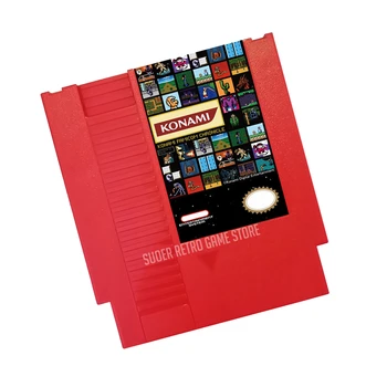 Konami Japan Collection One 26 в 1 Игровой Картридж для консоли NES 72 контакта 8-битная Игровая Видеокарта