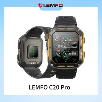 LEMFO C20 PRO Смарт-часы IP68 Водонепроницаемые часы Спортивные часы для фитнеса Часы для мужчин HD Bluetooth звонок для телефона Xiaomi