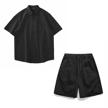 NIGO Мужская летняя футболка с коротким рукавом, шорты, комплект брюк #nigo29149