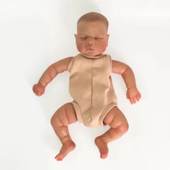 NPK 19-дюймовые уже раскрашенные комплекты Готовой куклы-Реборн размером с Марли, очень реалистичная куколка-младенец со множеством деталей вен