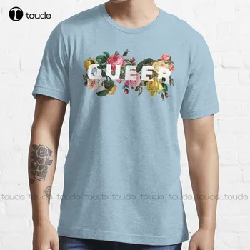 Queer (Антикварные розы) Новая футболка, рождественский подарок, футболки с цифровой печатью Xs-5Xl, модная футболка, летняя уличная одежда унисекс