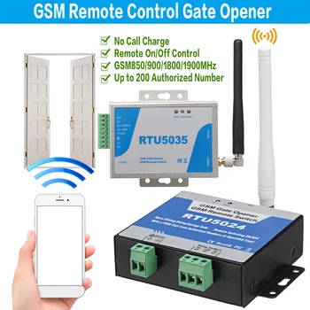 RTU5035 RTU5024 GSM Открывалка Для Ворот Релейный Переключатель Вызова Дверного Пульта Дистанционного Управления Телефонное Управление Открывалкой Дверей для Умного Дома гаража