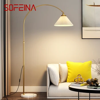 SOFEINA Nordic Fishing Торшер, Современная Семейная гостиная, спальня, Креативный светодиодный Декоративный светильник