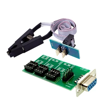 UPA USB V1.3 Xprog ECU Программатор для настройки микросхем Eeprom Адаптер платы с Зажимом SOP8 SOIC8 для 24CXX и 25 (полный)
