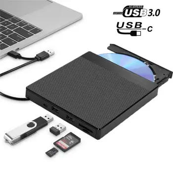 USB 3.0 Type C Внешний оптический привод CD DVD RW Устройство записи DVD-дисков Super Drive для ноутбука Notebook
