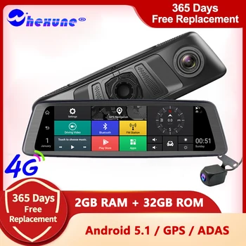 WHEXUNE Special ADAS Android Auto 4G Автомобильный видеорегистратор Камера 10 