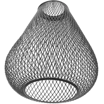 Абажур из кованого железа Металлический корпус Подвесной светильник Сферические домашние абажуры Абажуры