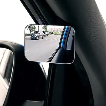 Автомобильное зеркало HD с магнитной автоматической адсорбцией, вращающееся на 360 градусов, Зеркало заднего вида в салоне автомобиля, Обзорное зеркало, Вспомогательное зеркало Baby