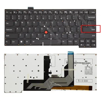 Американская клавиатура с подсветкой для Lenovo Thinkpad S3-431 S3-440 S3-S431 S3-S440 W / TrackPoint