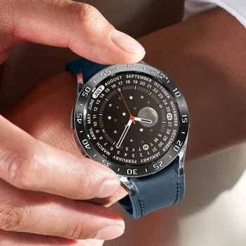 Безель-кольцо Чехол со шкалой Смарт-часы Безель-кольцо Защита края экрана Аксессуары для Samsung Galaxy Watch 6 Classic