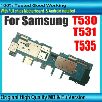 Бесплатная доставка Оригинал для Samsung Galaxy Tab T535 T531 T530 материнская плата с полным набором микросхем логическая плата хорошо протестирована хорошая рабочая MB