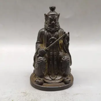 Бронзовая статуя Бессмертного Будды Небесного Мастера Чжан Даолина, Предка Тунчжана, Представляет Бронзовую статую