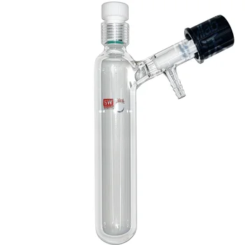 Бутылка для хранения растворителя с высоковакуумным клапаном, бутылка Schlenk, бутылка, устойчивая к давлению, Органическая коррозионная стойкость 10-250 мл