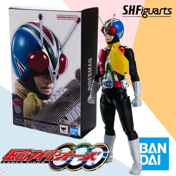 В наличии аниме-фигурка Bandai S.H.Figuarts KAMEN RIDER В маске всадника, готовая модель, комплект игрушек в подарок для детей