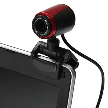 Веб-камера Камера С микрофоном Для компьютера ПК Ноутбук Настольный Компьютер YouTube Skype Цифровая USB Видеокамера Веб-камера