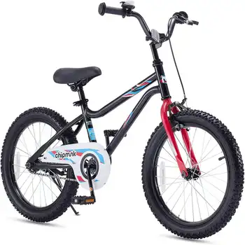 Велосипед Chipmunk для мальчиков и девочек 18-дюймовый велосипед с подставкой