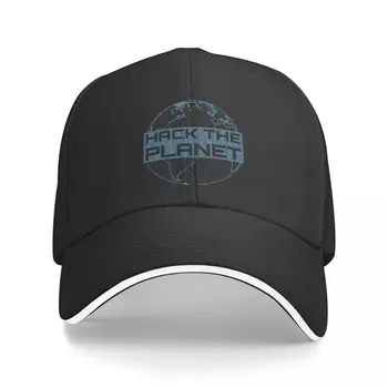 Взломать планету - дизайн синего глобуса для компьютерных хакеров, бейсболка, кепка на заказ, аниме-шляпа, солнцезащитные кепки для женщин, мужские