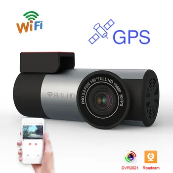 Видеорегистратор WIFI Full HD 1080P, мини-автомобильная камера, видеорегистратор с углом обзора 140 градусов, ночная версия, G-сенсор, регистратор для вождения, поддержка TF 32G