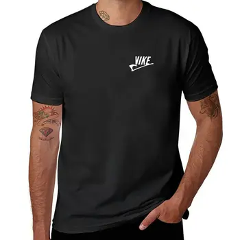 Вике! Футболка Emblem Edition, быстросохнущая футболка, летняя одежда, забавные футболки для мужчин